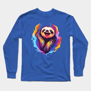 sloth Long Sleeve T-Shirt